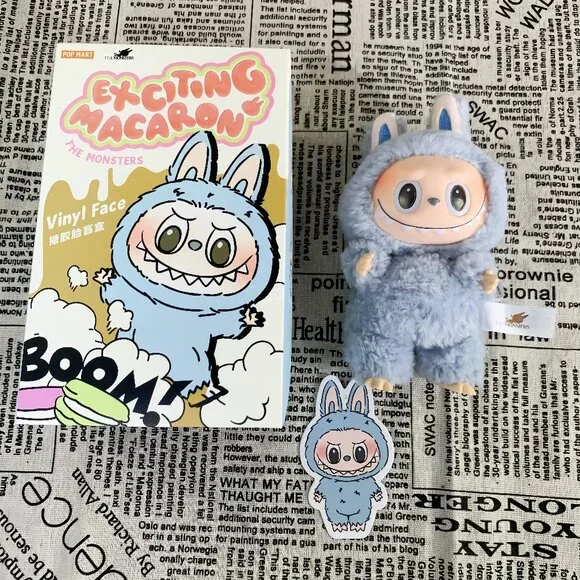 Labubu The Monsters Exciting Macaron Sea Salt Coconut - Picture 2 of 7